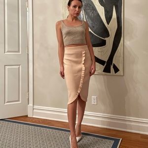 Club Monaco midi skirt xs